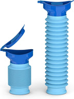 Pee Bottles for Men, Adjustable Emergency Urinal, Car Pee Bottle for Men and Women, Portable Toilet for Car, Shrinkable Personal Mobile Toilet,Urine Bottle