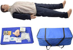 Training Manikin, Professional Adult CPR, Full Body CPR First Aid Training Dummy, Cardiopulmonary Resuscitation Simulator, for Medical Training Teaching Supplies
