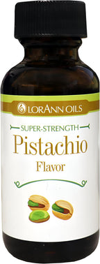 LorAnn Oils Super Strength Flavoring - Used For Candy Making, Flavoring Extracts, Baking, Hard Candy, and Flavor Oils - Bold, Natural Flavors 4X Stronger Than Extracts - Pistachio, 1 fl oz