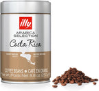 illy Whole Bean Coffee - Perfectly Roasted – Costa Rica Medium Roast - with Notes of Honey, Vanilla & Citrus - 100% Arabica Beans - No Preservatives – 8.8 Ounce