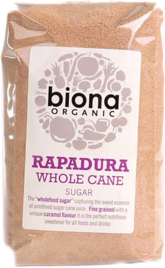 Biona Biona Organic Rapadura/Succanat Wholecane sugar - 500g-3 Pack
