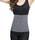 FakeFace Men Women Warm Cashmere Waist Warmer Kidney Binder Supports Thermal Waistband Stomach Back Warming Brace Band