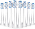 Onlyone Replacement Toothbrush Heads, Compatible with Philips Sonicare and AquaSonic Electric Toothbrush, Soft Electric Toothbrush Heads Refills, White, 8 Pack