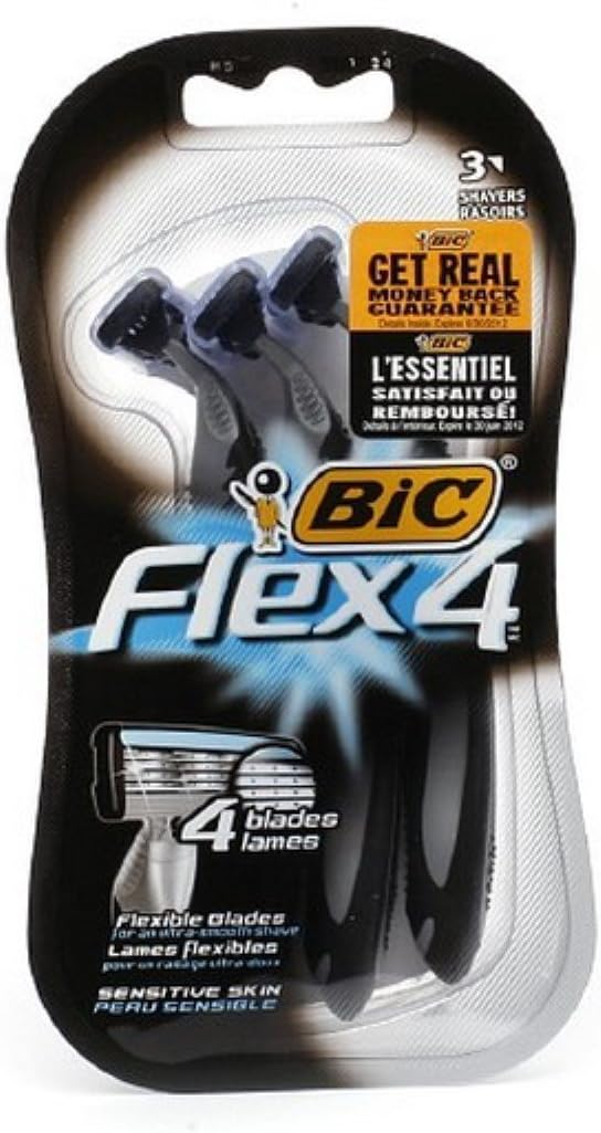 Bic Flex 4 Quad Shaver 3ct
