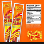 Country Meats, Meat Sticks, 0 Trans Fat, USDA Certified, Good Source of Protein, Carb Conscious Snack (10 Meat Sticks, Hot Cajun)