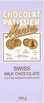 Menier Swiss Milk Chocolate (100g) - Pack of 2