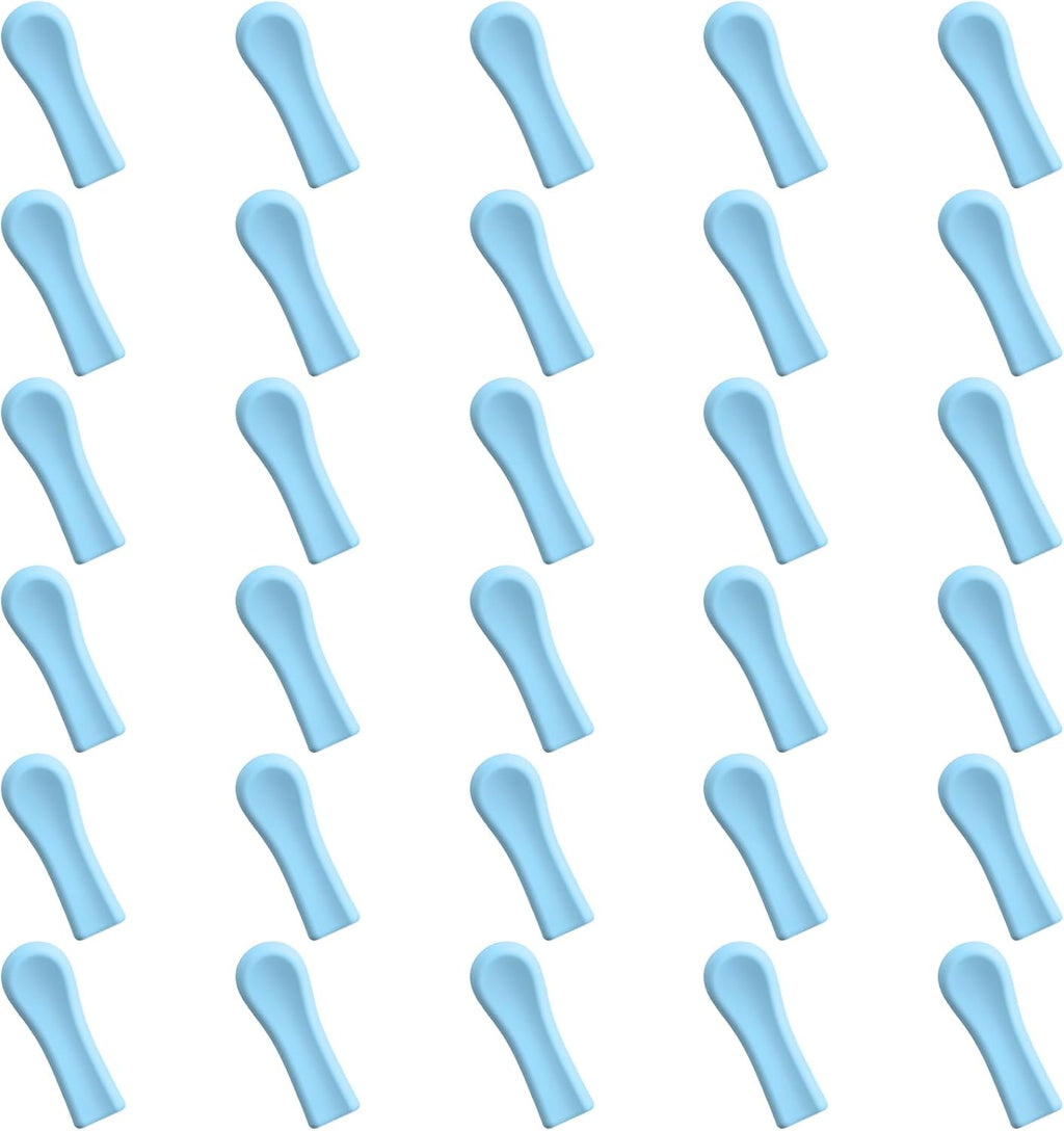 Ear Wax Removal Replacement Tips for Ear Camera, 30 Pieces Replacement Tips Ear for Wet/Dry Ear Wax Cleaning - Ear Spoons Accessories Set for Teens Adults Ear Wax Removal Endoscope