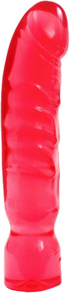Doc Johnson Crystal Jellies - 12 Inch Big Boy - Pink