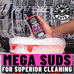 Chemical Guys Mr. Pink Car Wash Soap & Chenille Wash Mitt Kit - 16 oz High Foaming Auto Shampoo with Plush Microfiber Mitt - Safe for Cars, Trucks, Motorcycles, and RVs - Scratch-Free Cleaning Combo