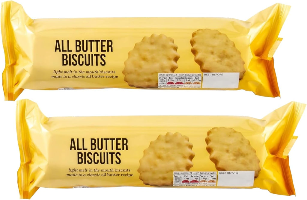 M&S All Butter Biscuits 200g Pack Of 2 M&S Foods