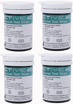 Exactive EQ Test Strips x100 pieces and Lancets x 100 for Blood Glucose Meter Blood Sugar Monitor