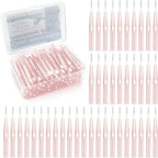 60PCS Interdental Brush Push-Pull Type Slim Tooth Cleaning Tool Soft Toothpick Cleaners Tooth Flossing Head Oral Dental Hygiene Brush