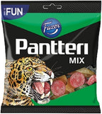 Fazer Pantteri Mix - Salty Licorice - Salmiak - Fruity - Wine Gums - Candies - Sweets