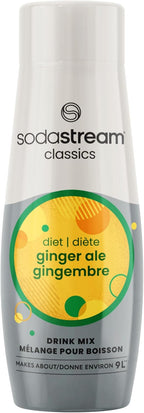 SodaStream Diet Ginger Ale Syrup, 14.8 Fluid Ounce