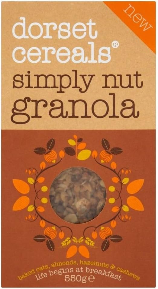 Dorset Cereals Simply Nut Granola (550g) - Pack of 6