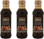 3x Ponti Aceto Balsamico di Modena Italian Balsamic Vinegar 250ml