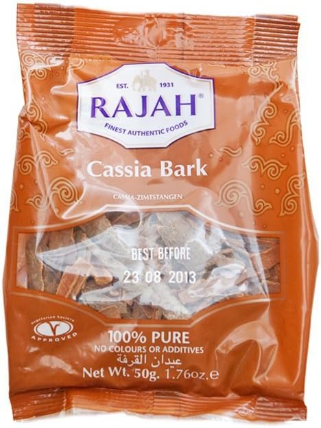 Rajah Cassia/Cinnamon Bark Pkt 50G