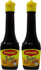 Jugo Maggi Seasoning Sauces Lot Of Two 3.38 oz Each Glass Bottles Sealed