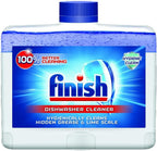 Finish Dual Action Dishwasher Cleaner: Fight Grease & Limescale, Fresh, 8.45 oz (Pack of 6)