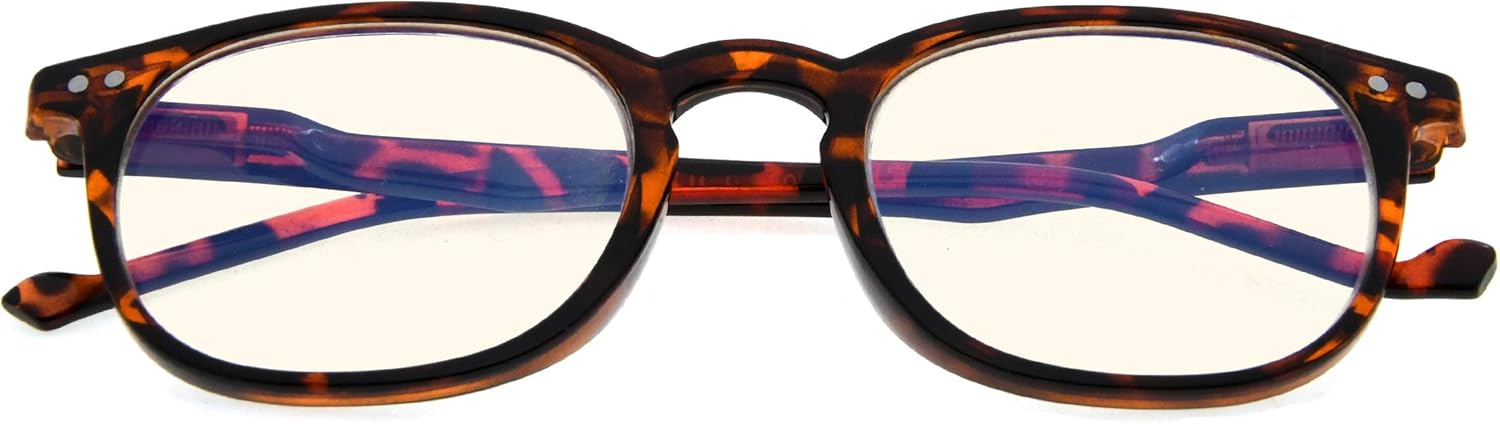 CessBlu Blue Light Filter Computer Reading Glasses UV420 Protection Readers for Women and Men