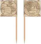 Beistle 60349 2.5 in. Around The World Picks - Pack of 12