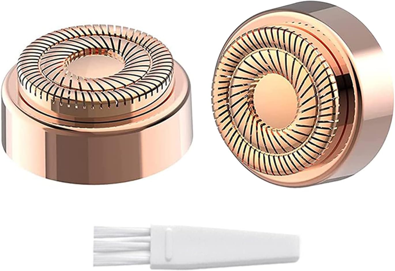 Facial Hair Remover Replacement Heads Gen 2 for Flawless Finishing Touch, Double Ring Blades Compatible with Flawless Generation 2 Devicce
