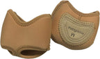 missfiona Women's Neoprene Half Sole Dance Paws Forefoot Pad Half Lyrical Shoes(L, Nude)
