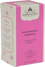Harney & Sons Herbal Tea, Red Raspberry, 20 Tea Bags, 1.29 Oz
