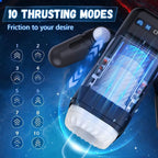 JITEM Portable Utility Tool, Multifunctional Men's Fitness Equipment, Robot Shape, Intelligent Heating, Multi-Frequency(Color:A)