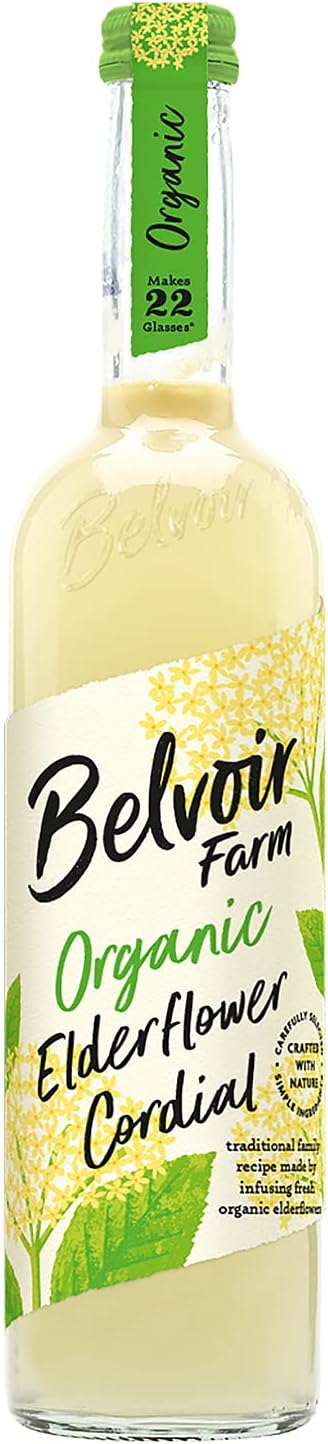 Belvoir Organic Elderflower Cordial, 500 ML
