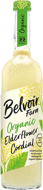 Belvoir Organic Elderflower Cordial, 500 ML