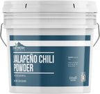 Earthborn Elements Jalapeño Chile Powder 1 Gallon Bucket, Hot & Flavorful, Bulk Size