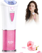 Skin Epilator, 2026 New Skin Hair Remover for Face, Glamorous Skin Epilator for Women, with 9 Tweezers and LED, Facial Hair Removal for Face, Lips, Arms, Underarms, Legs and Bikini
