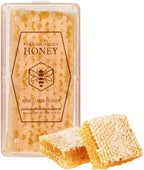 100% Raw Edible Honeycomb by Pure Southern Honey [7 oz] - Authentic, USA - Made - Unheated - Non - GMO, Unsweetened, All-Natural