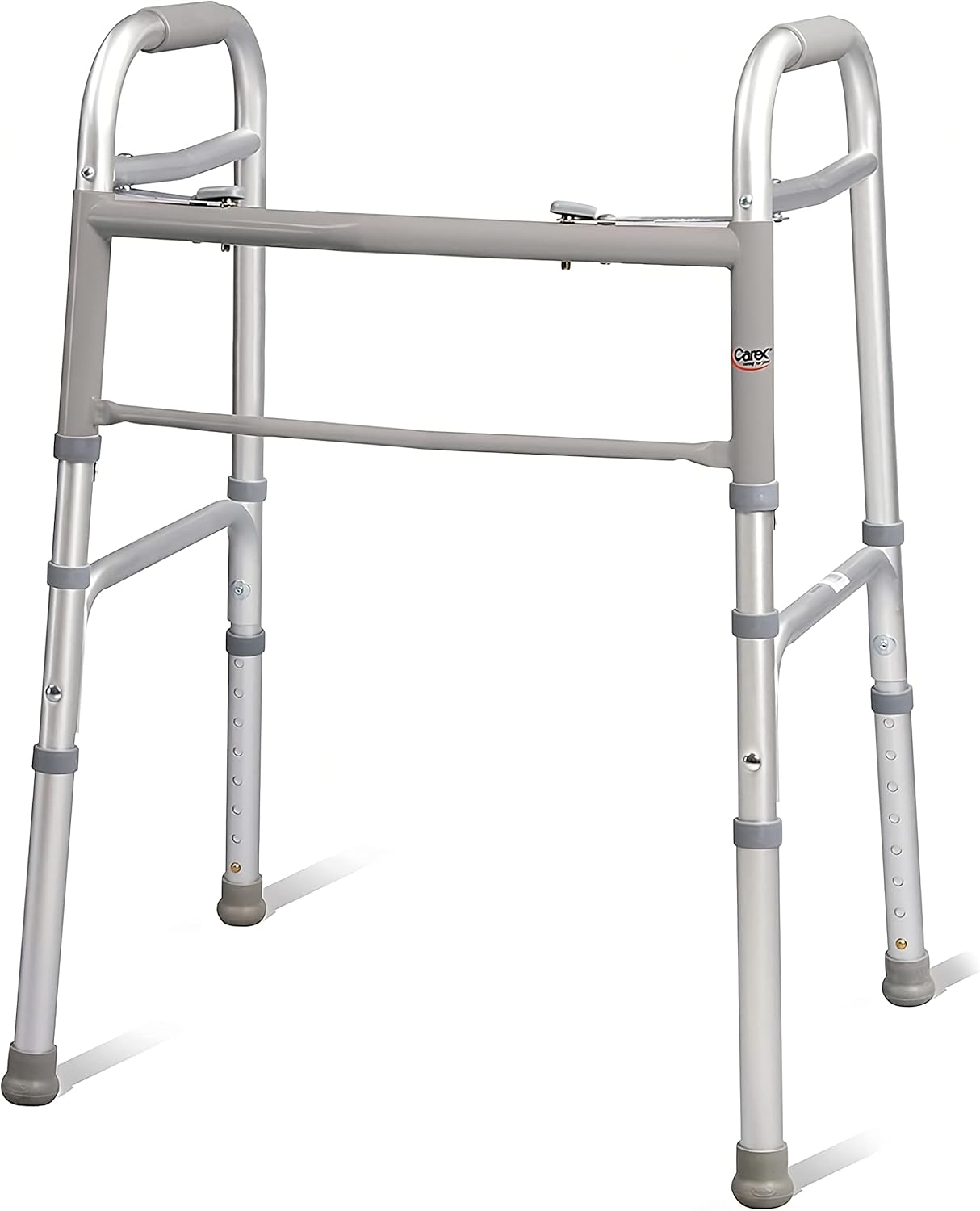 CAREX Folding Walker for Seniors, 30-37 Inches, 1 Count