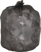 Genuine Joe GJO70420 200 Count Linear Low Density Trash Bags, Black, 60 Gallon Capacity, Puncture Resistant, Dark Material Hides Waste