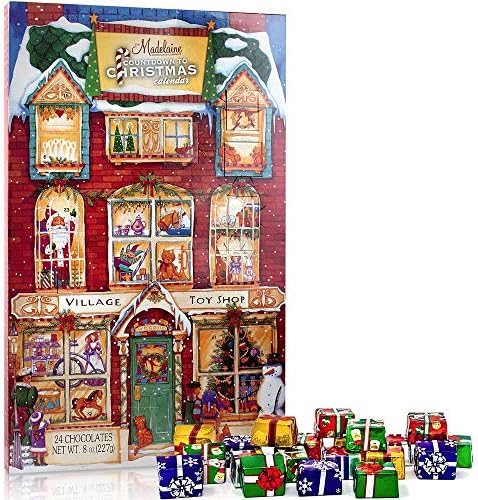 Madelaine Chocolate Advent Calendar With 24 Premium Milk Chocolates - 8 oz (227 grams)