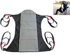 Transfer Nursing Sling Toileting Sling for Hoist, Hoist Sling Stair Transfer Belt Full Body Lifting Harness Lift Equipment for Elderly Disabled