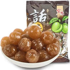 Sweet and sour guava candy, instant orange and plum hard candy, Chinese classic fruit candies, healthy preserved fruits, mixed flavor sugar snack gift pack, gummies, sweets (Plum sugar,500g)