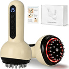 4-in-1 Body Sculpting Machine - Lymphatic Drainage Massager & Anit Cellulite Tool Help Skin Tightening & Reduce Stretch Marks, Firming Tool for Belly, Legs, Arms & Glutes - Improves Circulation