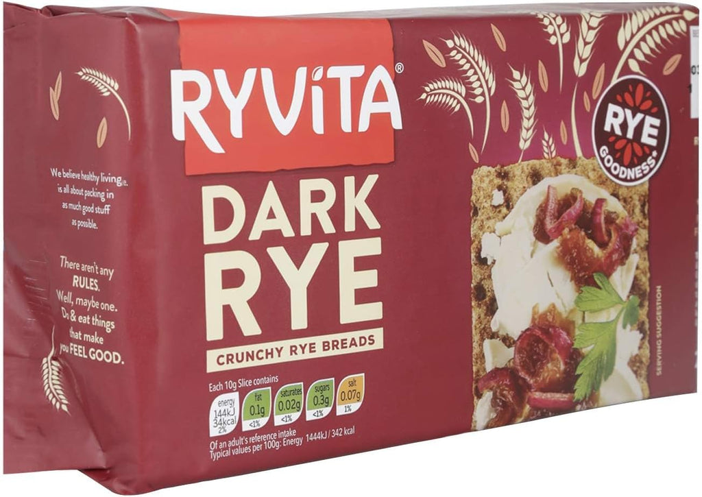 Ryvita Dark Rye Crispbread (250g)