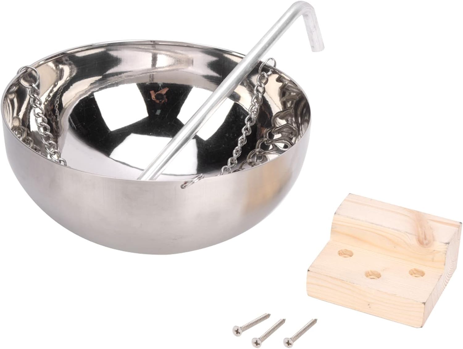 Sauna Bowl Set - Stainless Steel Sauna Essential Oil Bowl for Dry Steam and Aromatherapy - Practical Sauna Accessories
