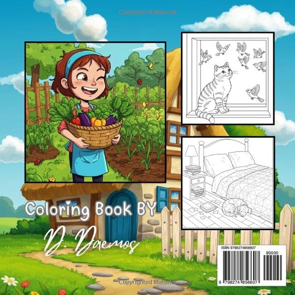 Cozy Cottage Days: Relaxing Country Life Scenes of Baking, Gardening, and Simple Cozy Moments to Soothe the Soul