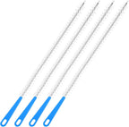 Yuanchu 4 Pack Flexible Drain Cleaning Brush, Sink Pipe Cleaners Drain Clog Remover Tool with Nylon Bristles Rust-Resistant Sink Unblocker Tool for Toilet Kitchen Shower Sewer Tub
