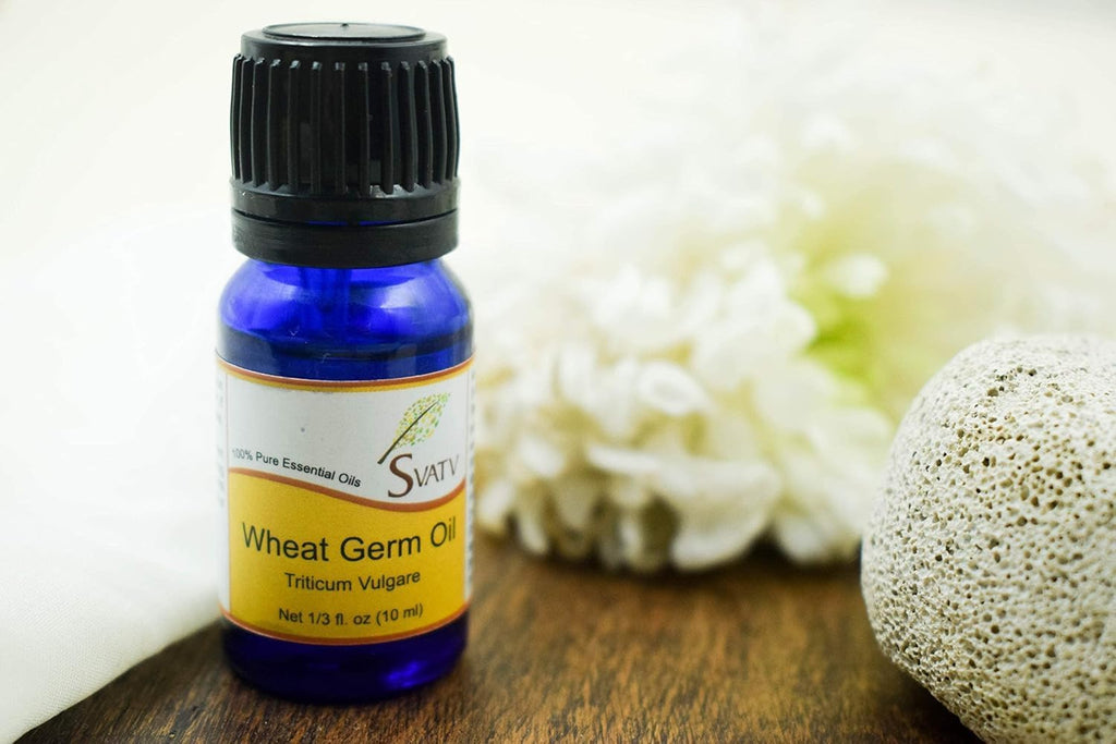 SVATV Wheat Germ Essential Oil Therapeutic Grade Aromatherapy Oils Fragrance Oil for Diffuser Yoga Massage & DIY Personal Care 10 ml
