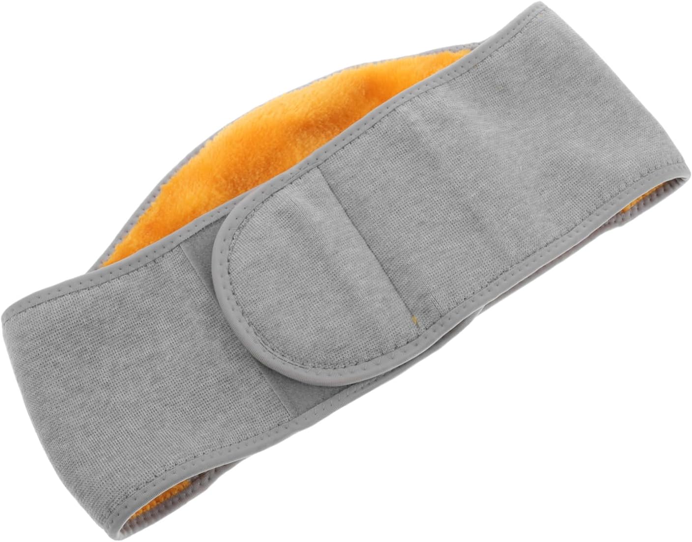VALICLUD Warm Cashmere Waist Warmer for Men Women Plush Thermal Abdominal Protector Wrap for Stomach Back Support Durable Kidney Binder for All Ages for Cold Weather Use