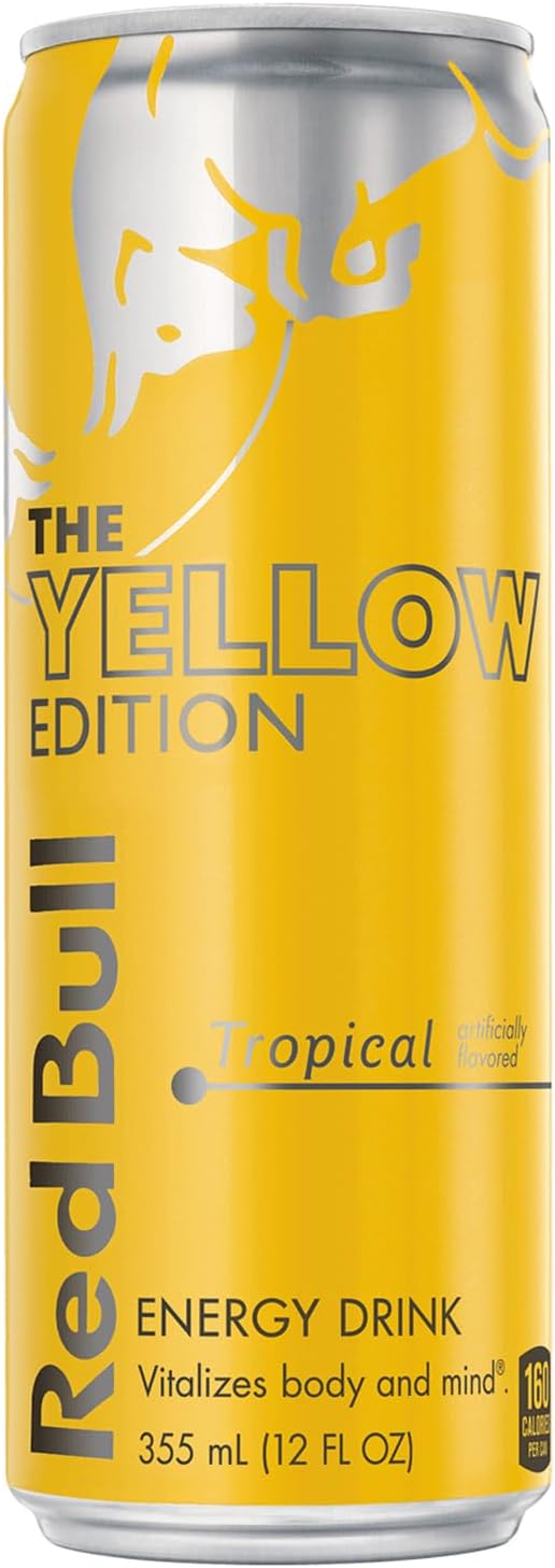 Red Bull Yellow Edition Energy Drink, 12 fl oz (RB203753)