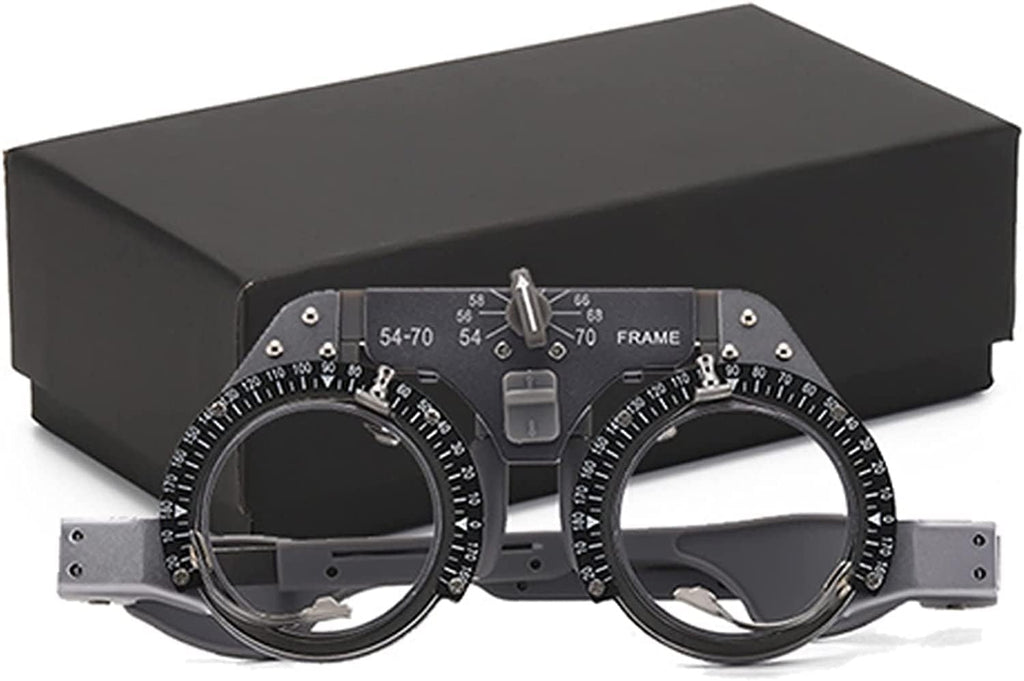Eye Optometry Lens Frame Adjustable Trial Frame Optical Trial Lens Frame Pd 54-70Mm,Pure Titanium Optical Titanium Optic Trial Eye Optometry Lens Frame Test Optician