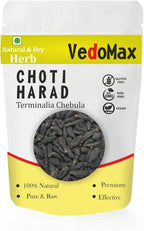 VedoMax Choti Harad Whole | Haritaki | Terminalia Chebula - Pure & Natural 100 gm