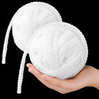 2 Rolls Tubular Bandage Elastic Net Wound Dressing Stretch Dressing Retainer Tubular Elastic Gauze Bandage for Wound Arm, Without the Use of Adhesive Tape (Size 1/0.59 Inch x 16.4 Yard Stretched)
